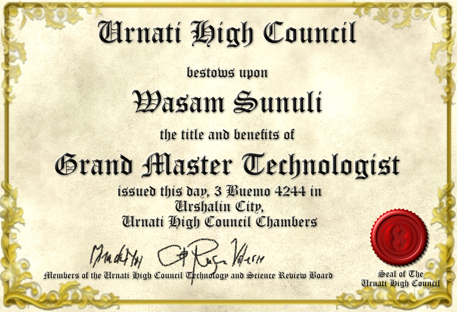 WasamSunuliCertficate.png